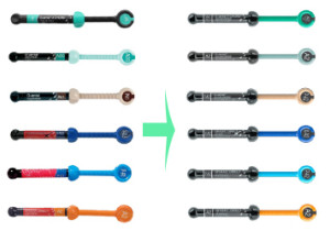 Nov dizajn striekaiek GC  jednoduchia orientcia, nezmenen kvalita