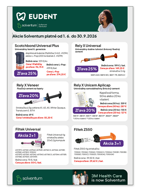 Akciov� ponuky Solventum