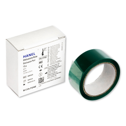 480023 Hanel artikul.flia zelen jednostrann 12 m, 22 mm, 25 m