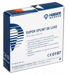 SUPER-SPLINT DE LUXE Fiberglas, 50 cm